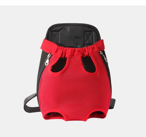 Рюкзак-перенесення для котів та собак SV сітчаста для подорожей S (2.5 кг) Червоний (sv3781s) | Зображення 1