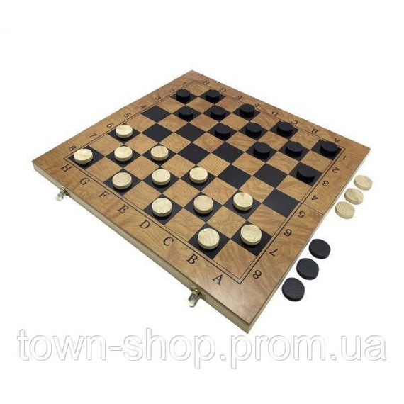 Набор настольных игр "Шахматы 3 в 1" Set3 NE-LG-12 нарды, шашки, шахматная доска 40х40 см | Зображення 1