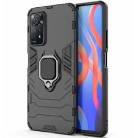 Чохол бампер Primolux Ring Armor для Xiaomi Redmi Note 12 Pro 4G - Black