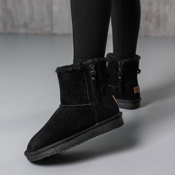 Уггі жіночі Fashion Fury 3816 36 розмір 23,5 см Чорний | Зображення 2