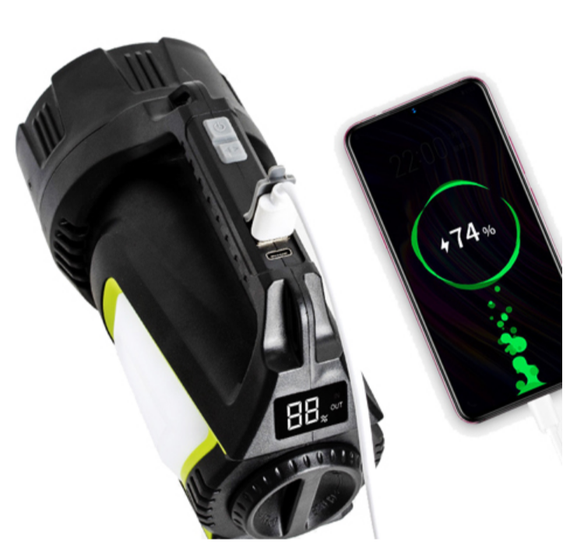 Ліхтар переносний T100A-10W COB, павербанк, XPRO, Type-C (46835-T100A_405) | Зображення 6