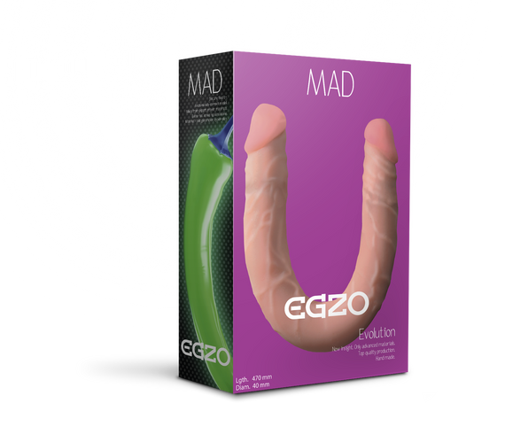 Двосторонній фалоімітатор EGZO DL003 Sex Aura