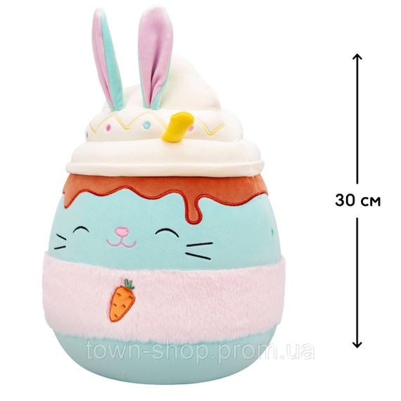 Мягкая игрушка Squishmallows – Кролик Баттенс (30 cm) | Зображення 1