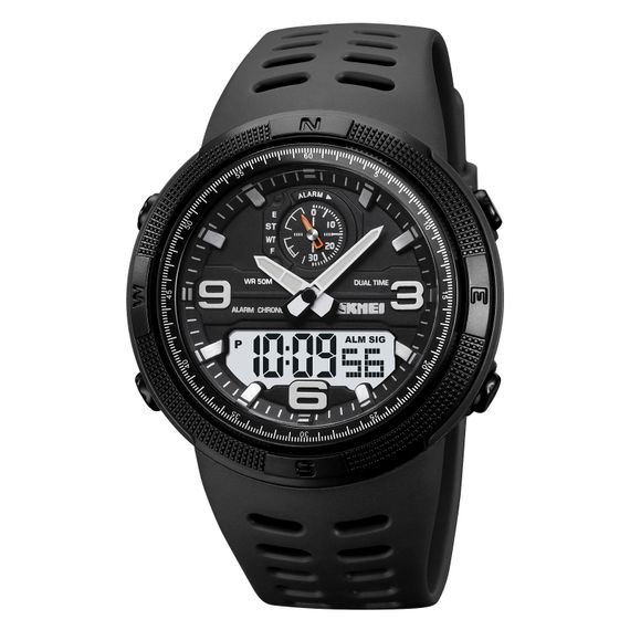 Чоловічий годинник Skmei 1655BKWT Black-White