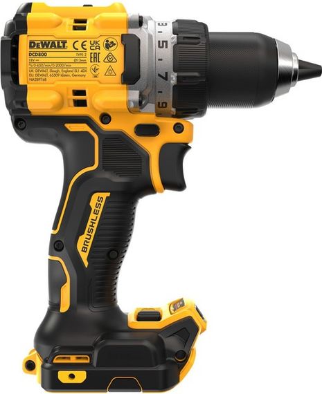 Акумуляторний дриль-шуруповерт DeWalt з АКБ та ЗУ DCD800S2T | Зображення 4