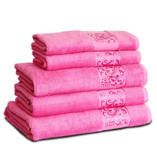 Серветка Home Line 67012 Туреччина 30x50  Бамбук, Бавовна Рожевий