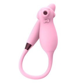 Вібратор подвійної дії Elva Dual Purpose Рожевий Sex Aura