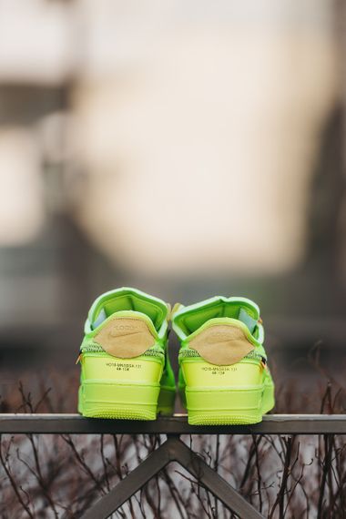 Кросівки чоловічі N-ike Air Force x Off-White 43 27.5 см | Зображення 2