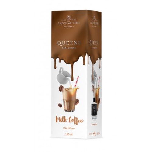 Ароматизатор рідкий для дому/офісу Tasotti "Car & Home" QUEENS White 100ml  Milk Coffee