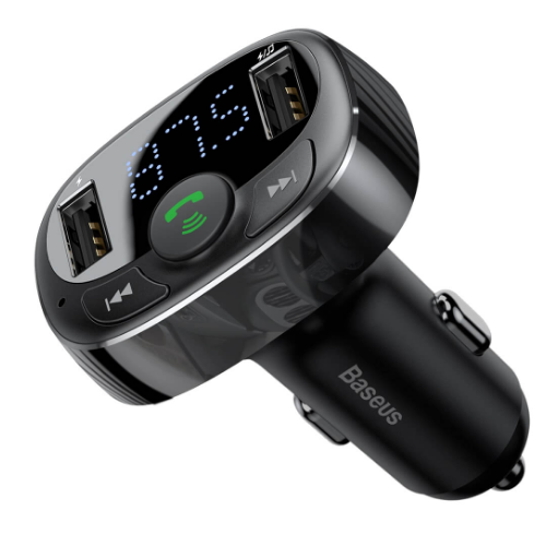 FM-модулятор чорний BASEUS T Shaped S-09A CCMT000001