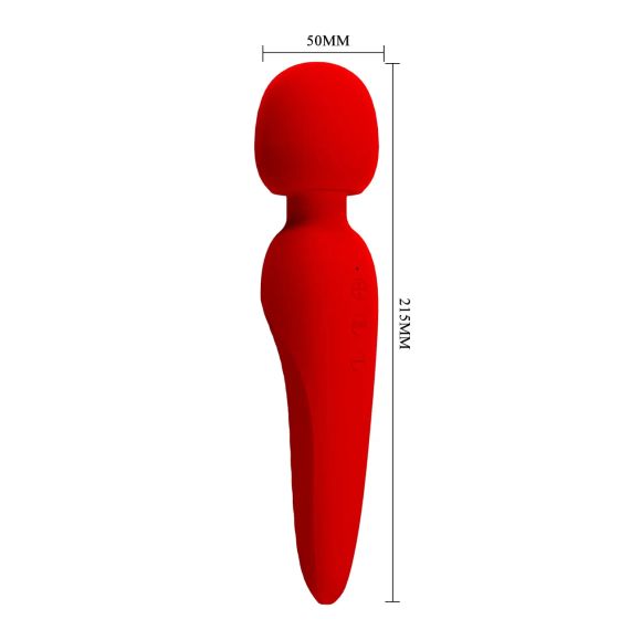 Вібромасажер Pretty Love - Meredith USB Red, BI-014668-2 Sex Aura | Зображення 8