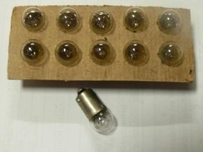 Лампа   12V 4W  панели приборов мотоцикла (10 шт) VDK-3