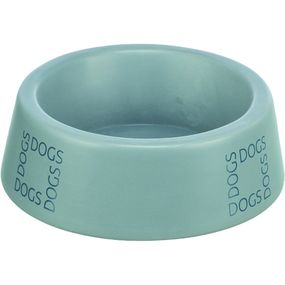 Миска Trixie керамічна для собак 0,4 л діаметр 16 см сіро-блакитна