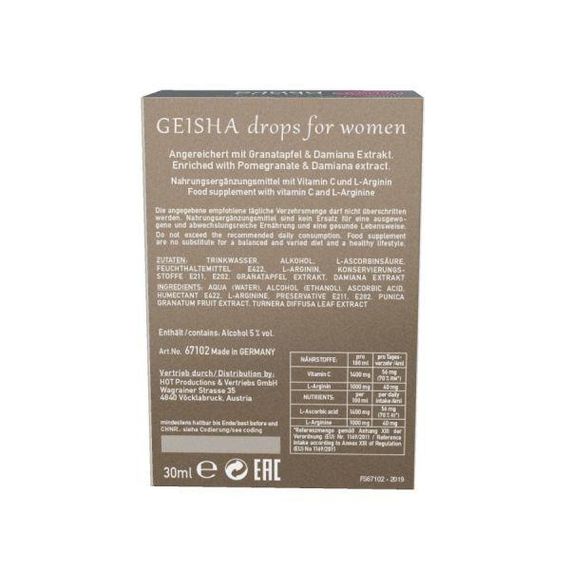 Збудливі краплі для жінок SHIATSU Geisha, 30 мл sexstyle | Зображення 3