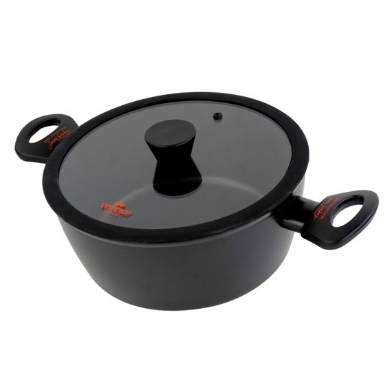 Кастрюля с крышкой VITRINOR CHEF COLLECTION, 24 см, 3,8 л, с антипригарным покрытием. | Зображення 2