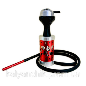 Кальян Garden Геометрия красный