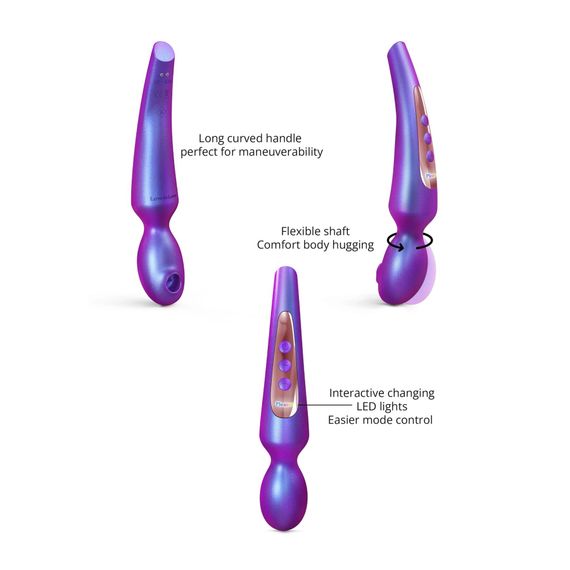Вибромассажёр Love To Love Pleaser Iridescent Berry, Фиолетовый | Зображення 4