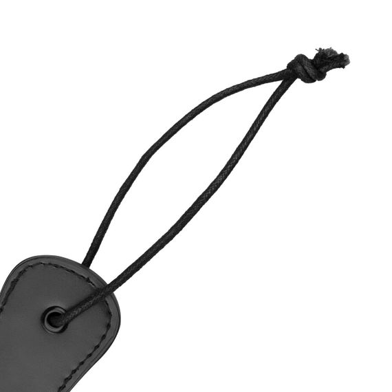Паддл Bedroom Fantasies: Faux Leather Paddle, черный Sex Aura | Зображення 5