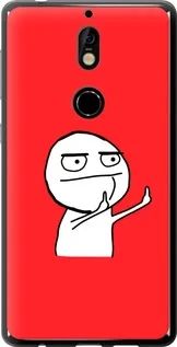 Чохол на Nokia 7 Мем із силікону FCh_013232