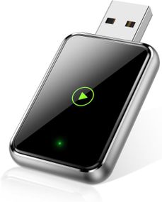 CarPlay бездротовий адаптер для iPhone, перетворення дротового карплей у бездротовий, iOS 12+, USB Type-C для айфону