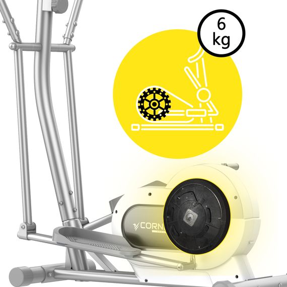 Орбітрек електромагнітний Cornix Fiona White/Grey | Зображення 6