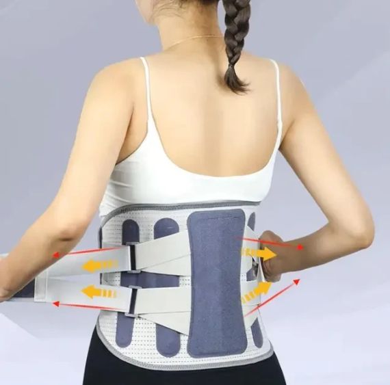 Корсет для спини Belt для полегшення болю в попереку з великою опорною пластиною AND-1094 | Зображення 7