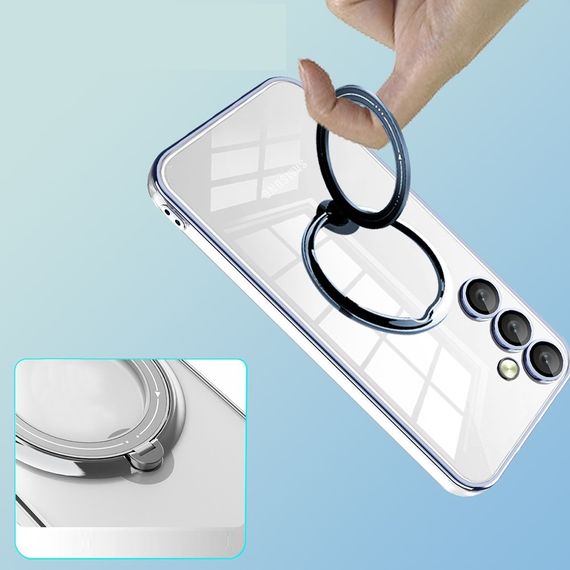 Чохол силіконовий MagSafe для Samsung Galaxy A55 колір Синій | Зображення 5