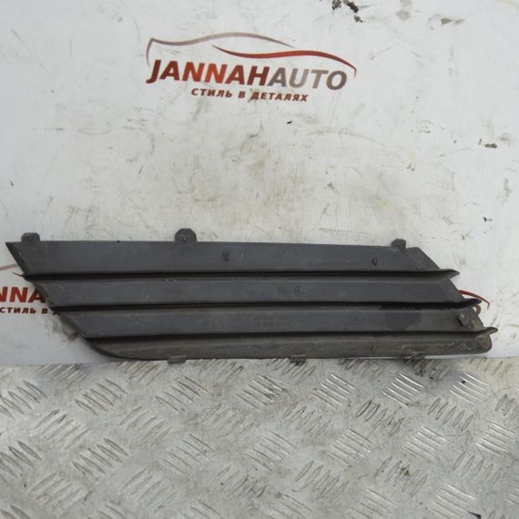 Решітка переднього бампера ліва Opel Astra H III 2004-2007 заглушка протитоманної фари Опель Астра 13117250 | Зображення 1