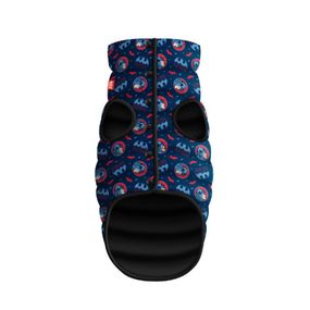 Курточка WAUDOG Clothes для собак, рисунок "Бэтмен красно-голубой", размер XS25