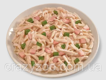 Влажный корм для котов LifeCat Chicken With Ham курица с ветчиной и стручковой фасолью 150 г | Зображення 1