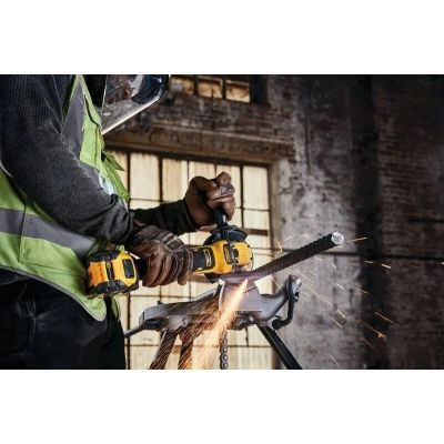 Шлифовальная машина DeWALT 18В XR Li-lon, 125мм, 3000-9000 об/мин, TSTAK (без АКБ и ЗУ) (DCG409VSNT) | Зображення 8