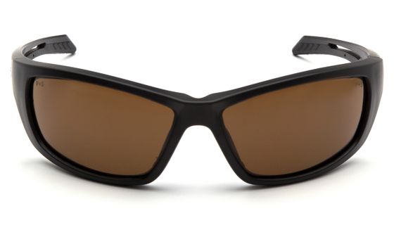 Захисні окуляри Venture Gear Tactical Howitzer Black (bronze) Anti-Fog, коричневі в чорній оправі | Зображення 2