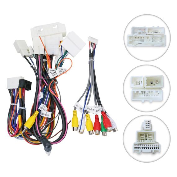 Перехідник живлення серії QIV з адаптером CAN-BUS для Toyota QBR-W TY-0437 (дрот)