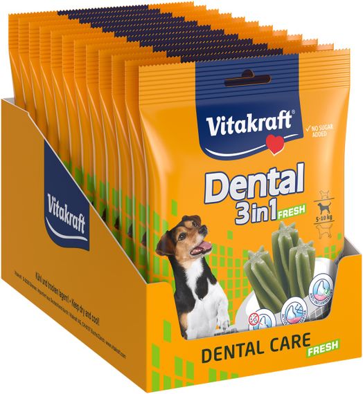 Ласощі для собак з м'ятою Vitakraft Dental Medium, 120 гр | Зображення 5