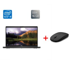 Ультрабук Б-клас Dell Precision 3540 / 15.6" (1366x768) TN / Intel Core i5-8365U (4 (8) ядра по 1.6 - 4.1 GHz) / 16 GB DDR4 / 256 GB SSD / Intel UHD Graphics / WebCam б/в + Подарунок Бездротова миша / USB