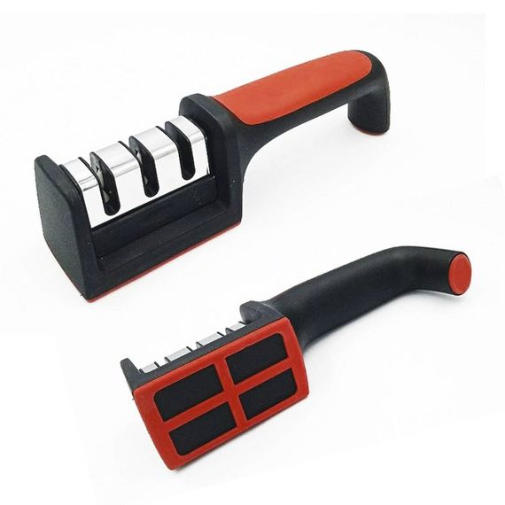 Професійна Ручна Точилка для ножів 3 рівня заточування Fast Sharpener RS-168 | Зображення 8