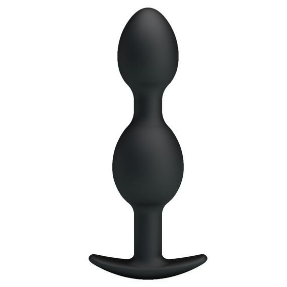 АНАЛЬНЫЕ ШАРИКИ BLACK PRETTY LOVE BI-040035 Sex Aura | Зображення 1