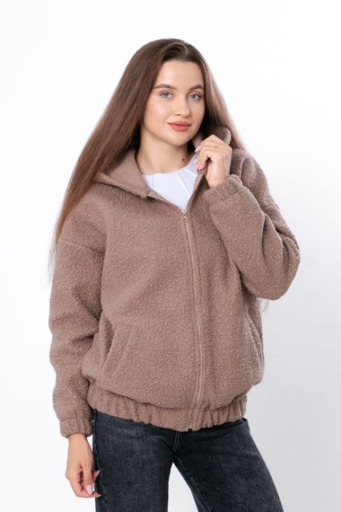 Джем-куртка жіноча Носи своє 48 Коричневий (p-12263-136183)