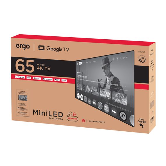 Телевизор Ergo 65MQ90PRO | Зображення 2