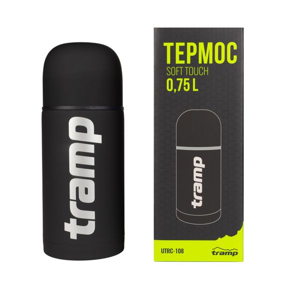 Термос TRAMP Soft Touch 0,75 л UTRC-108 black | Зображення 8