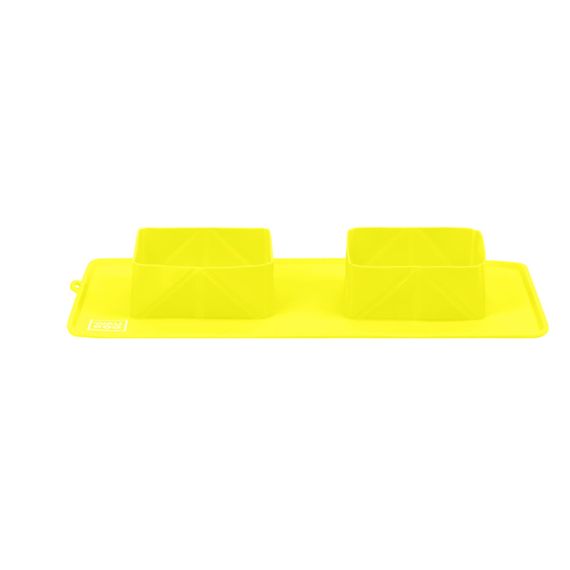 Миска складана WAUDOG Silicone,385х230х50 мм жовтий | Зображення 2