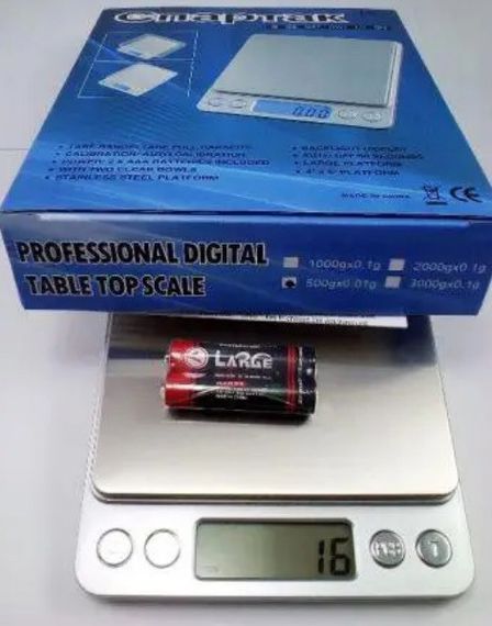 Ваги Professional Digital Table Top Scale 500гр / 0.1гр ювелірні, кухонні для спецій, парикмахерські | Зображення 7