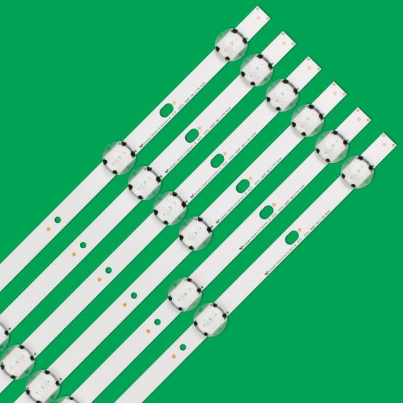 LED підсвітка TV 49" JVC: LT49V4200, LT-49V4200, LT-49C790, LT-49C670, LT-49VF52K  6шт. | Зображення 3