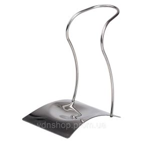 Підставка под половник лопаточку или ложку 12×10.5×17 см из нержавеющей стали Серебро HP-19-15-Y