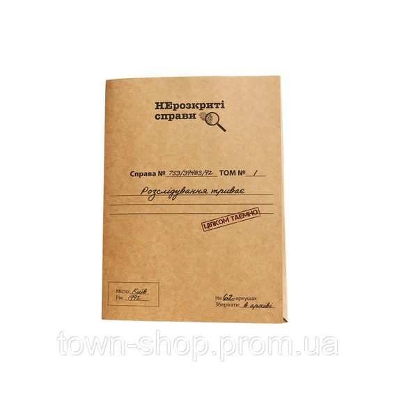 Игра настольная Нераскрытые дела MemoGames 0014MG