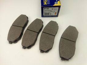 Колодки передні гальмівні Sorento (JC), Hi-Q (SP1153) (58101-3ED00)