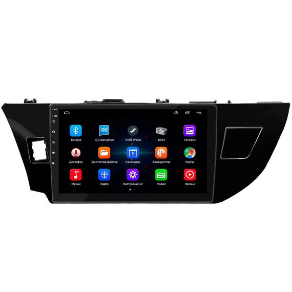 Штатная магнитола Lesko для Toyota Corolla XI (E160, E170) ver.1 2012-2016 экран 10" 1/16Gb Wi-Fi GPS Base | Зображення 1