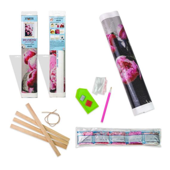 Алмазна мозаїка "Чорний котик в покривалі" JSFH85875 без підрамника 40х50 см | Зображення 1