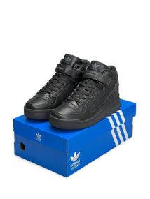 Чоловічі кросівки A-d-i-das Forum 84 High All Black весна / літо / осінь 46 30 см