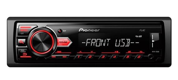 Автомагнітола Pioneer MVH-09UB автомобільна магнітола Чорний | Зображення 1